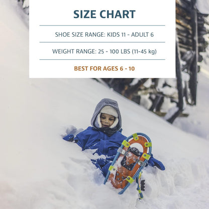 Snowshoes- 16" (Youth 25-100lbs)