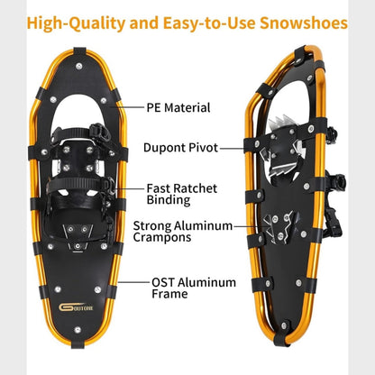 Snowshoes- 21" (Youth or Adult 80-150lbs)