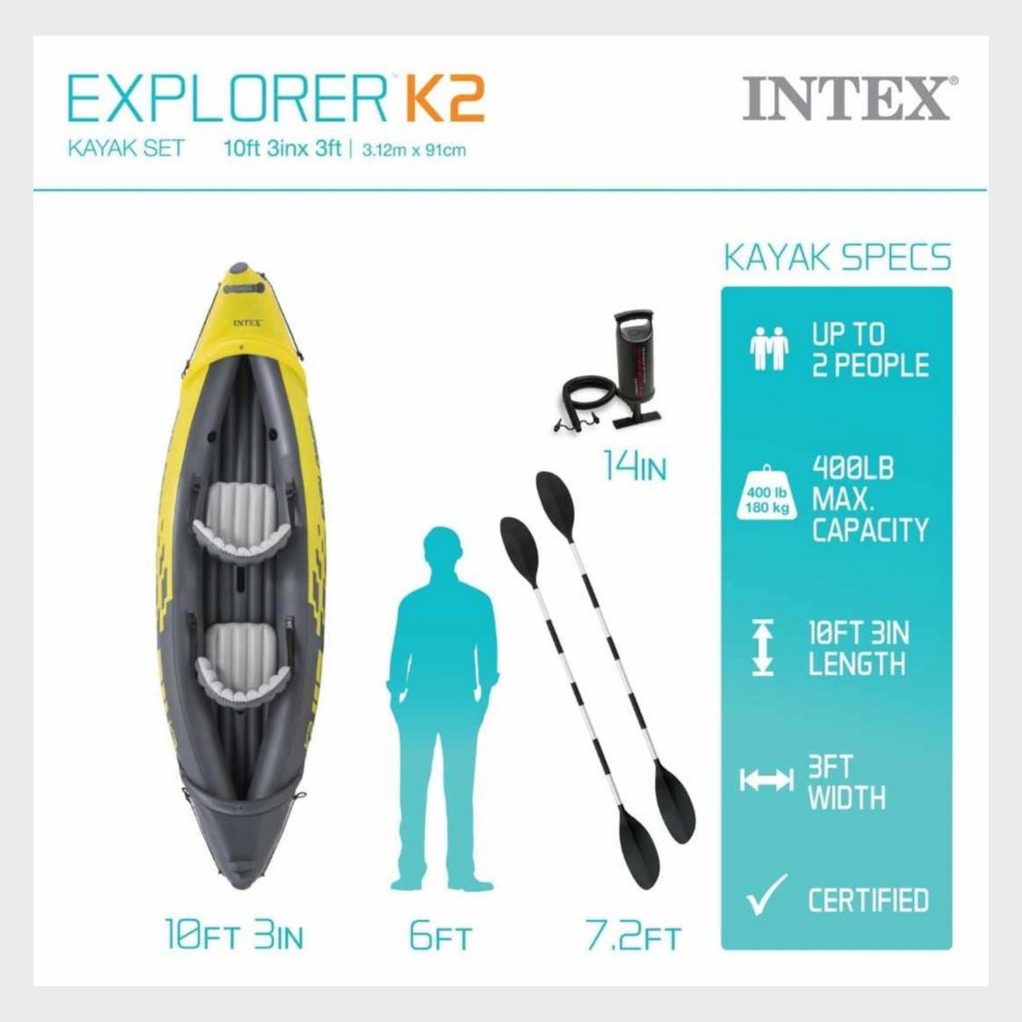 Inflatable Kayak Kit